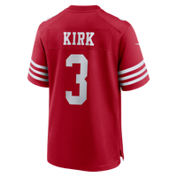 Christian Kirk San Francisco 49ers Football Jersey, Scarlet Sportswear Jersey Shirt, Lightweight Breathable Athletic Jersey, Casual Gift for Men