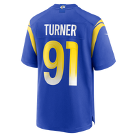 Kobie Turner Los Angeles Rams Football Jersey, Royal Game Sportswear Jersey Shirt, Lightweight Breathable Athletic Jersey, Casual Gift for Men