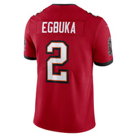 Emeka Egbuka Tampa Bay Buccaneers Football Jersey, Red Sportswear Jersey Shirt, Lightweight Breathable Athletic Jersey, Casual Gift for Men