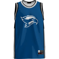 Broward Seahawks Basketball Jersey, Blue Lightweight Sportswear Jersey Shirt, Sleeveless Athletic Tank Jersey, Casual Gift for Men