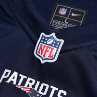 Joshua Farmer New England Patriots Football Jersey, Navy Sportswear Jersey Shirt, Lightweight Breathable Athletic Jersey, Casual Gift for Men