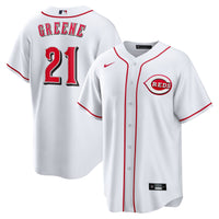 Hunter Greene Cincinnati Reds Baseball Jersey, White Sportswear Jersey Shirt, Lightweight Breathable Athletic Jersey, Casual Gift for Men