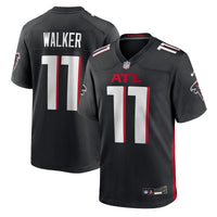 Jalon Walker Atlanta Falcons Football Jersey, Black Game Sportswear Jersey Shirt, Lightweight Breathable Athletic Jersey, Casual Gift for Men