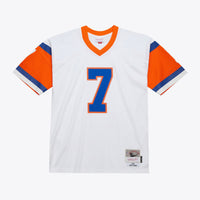 John Elway Denver Broncos Football Jersey, White Replica Sportswear Jersey Shirt, Lightweight Breathable Athletic Jersey, Casual Gift for Men