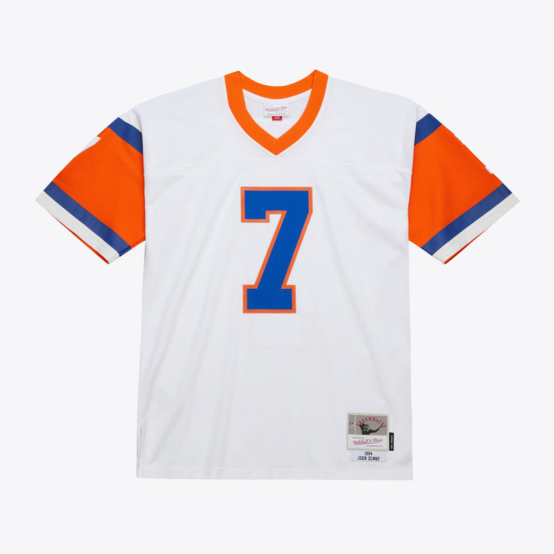 John Elway Denver Broncos Football Jersey, White Replica Sportswear Jersey Shirt, Lightweight Breathable Athletic Jersey, Casual Gift for Men