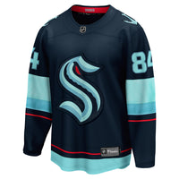 Kaapo Kakko Seattle Kraken Hockey Jersey, Blue Breakaway Home Sportswear Jersey Shirt, Long Sleeve Hockey Sweater Jersey, Casual Gift for Men