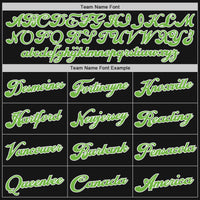 Custom Basketball Jersey, Black Neon Green White Authentic Sportswear Jersey Shirt, Athletic Mesh Moisture Wicking Jersey, Casual Gift for Men