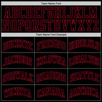 Custom Basketball Jersey, Black Red Throwback Sportswear Jersey Shirt, Athletic Mesh Moisture Wicking Jersey, Casual Gift for Men