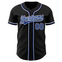 Custom Baseball Jersey, Black Royal Sportswear Jersey Shirt, Athletic Button Down Moisture Wicking Jersey, Casual Gift for Men, Style Black1211