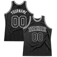Custom Basketball Jersey, Black White Sportswear Jersey Shirt, Athletic Mesh Moisture Wicking Jersey, Casual Gift for Men, Style Black1338