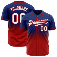 Custom Baseball Jersey, Royal Sportswear Jersey Shirt, Athletic Button Down Moisture Wicking Jersey, Casual Gift for Men, Style FadeFashion0226