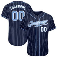 Custom Baseball Jersey, Navy White Sportswear Jersey Shirt, Athletic Button Down Moisture Wicking Jersey, Casual Gift for Men, Style Navy0399