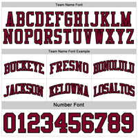 Custom Basketball Jersey, Maroon White Black Sportswear Jersey Shirt, Athletic Mesh Moisture Wicking Jersey, Casual Gift for Men