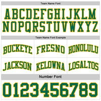 Custom Basketball Jersey, Kelly Green Gold Sportswear Jersey Shirt, Athletic Mesh Moisture Wicking Jersey, Casual Gift for Men