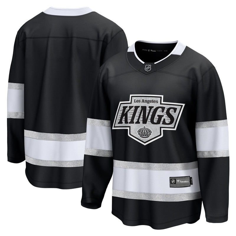 Los Angeles Kings Hockey Jersey, Black Sportswear Jersey Shirt, Long Sleeve Hockey Sweater Jersey, Casual Gift for Men, Style 202213063