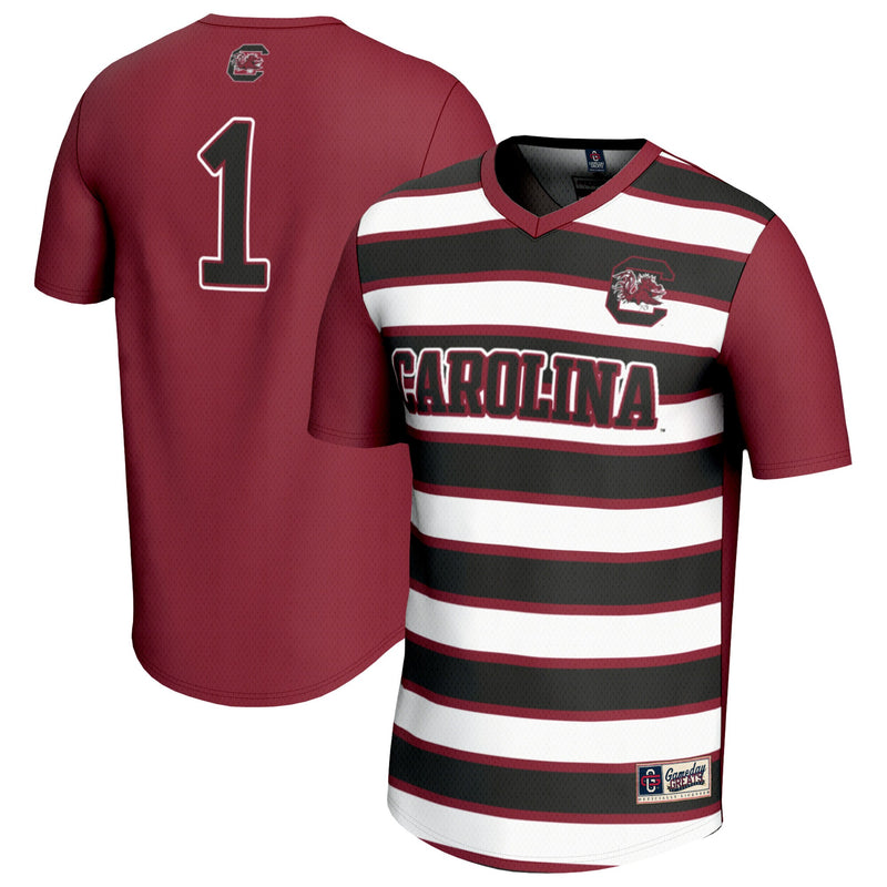 Garnet Soccer Jersey, Fashion Lightweight Sportswear Jersey Shirt, Lightweight Breathable Athletic Jersey, Casual Gift for Men