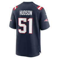 James Hudson New England Patriots Football Jersey, Navy Sportswear Jersey Shirt, Lightweight Breathable Athletic Jersey, Casual Gift for Men