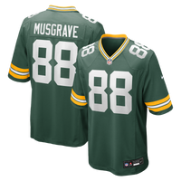 Luke Musgrave Green Bay Packers Football Jersey, Game Sportswear Jersey Shirt, Lightweight Breathable Athletic Jersey, Casual Gift for Men