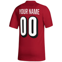 Louisville Cardinals Football Jersey, Red Sportswear Jersey Shirt, Lightweight Breathable Athletic Jersey, Casual Gift for Men, Style 5342947