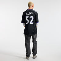 Ray Lewis Baltimore Ravens Football Jersey, Black Game Sportswear Jersey Shirt, Lightweight Breathable Athletic Jersey, Casual Gift for Men