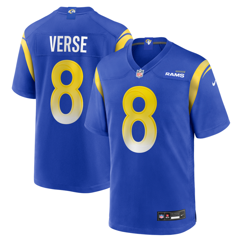 Jared Verse Los Angeles Rams Football Jersey, Sportswear Jersey Shirt, Lightweight Athletic Jersey, Casual Gift for Men, Style 201359644