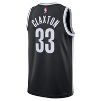 Nic Claxton Brooklyn Nets Basketball Jersey, Black Sportswear Jersey Shirt, Sleeveless Athletic Tank Jersey, Casual Gift for Men, Style 13349311