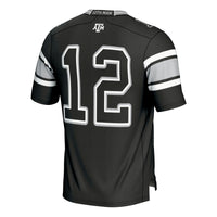 Texas A&M Aggies Football Jersey, Black Fashion Lightweight Sportswear Jersey Shirt, Lightweight Breathable Athletic Jersey, Casual Gift for Men