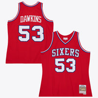 University Red Philadelphia 76ers Basketball Jersey, Authentic Sportswear Jersey Shirt, Sleeveless Athletic Tank Jersey, Casual Gift for Men