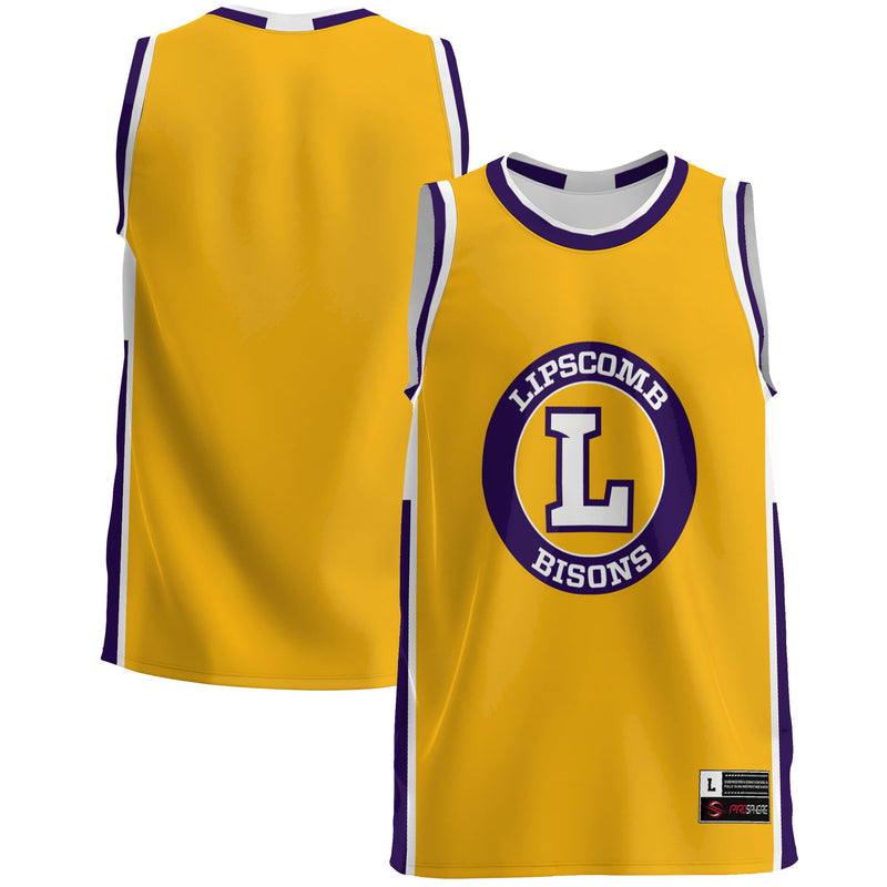 Lipscomb Bisons Basketball Jersey, Purple Lightweight Sportswear Jersey Shirt, Sleeveless Athletic Tank Jersey, Casual Gift for Men