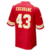 Jack Cochrane Kansas City Chiefs Football Jersey, Red Game Sportswear Jersey Shirt, Lightweight Breathable Athletic Jersey, Casual Gift for Men