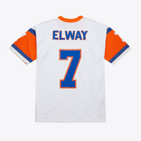 John Elway Denver Broncos Football Jersey, White Replica Sportswear Jersey Shirt, Lightweight Breathable Athletic Jersey, Casual Gift for Men