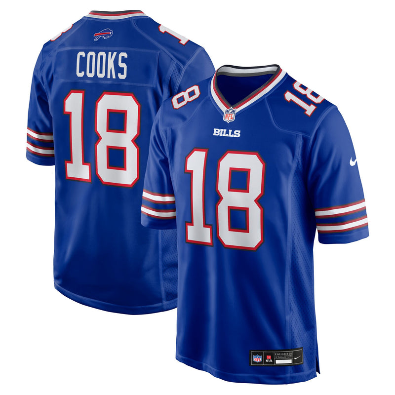 Brandin Cooks Buffalo Bills Football Jersey, Royal Game Sportswear Jersey Shirt, Lightweight Breathable Athletic Jersey, Casual Gift for Men