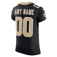 New Orleans Saints Football Jersey, Black Elite Sportswear Jersey Shirt, Lightweight Breathable Athletic Jersey, Casual Gift for Men