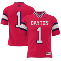 Dayton Flyers Football Jersey, Red Sportswear Jersey Shirt, Lightweight Breathable Athletic Jersey, Casual Gift for Men, Style 5182320