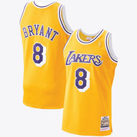 Kobe Bryant Hardwood Classics 1996-97 Authentic Basketball Jersey, Sportswear Jersey Shirt, Sleeveless Athletic Tank Jersey, Casual Gift for Men