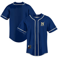 Midshipmen Lightweight Baseball Jersey, Navy Sportswear Jersey Shirt, Lightweight Breathable Athletic Jersey, Casual Gift for Men