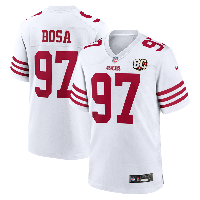 Nick Bosa San Francisco 49ers Football Jersey, Sportswear Jersey Shirt, Lightweight Athletic Jersey, Casual Gift for Men, Style 204548158