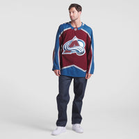 Colorado Avalanche Hockey Jersey, Burgundy Sportswear Jersey Shirt, Long Sleeve Hockey Sweater Jersey, Casual Gift for Men, Style 202015724