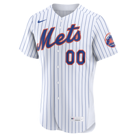 New York Mets Baseball Jersey, White Authentic Home Sportswear Jersey Shirt, Lightweight Breathable Athletic Jersey, Casual Gift for Men
