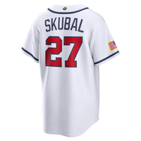 USA Tarik Skubal White 2026 World Classic Home Baseball Jersey, Sportswear Jersey Shirt, Lightweight Athletic Jersey, Casual Gift for Men