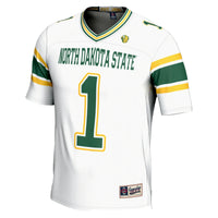 NDSU Bison Football Jersey, White Sportswear Jersey Shirt, Lightweight Breathable Athletic Jersey, Casual Gift for Men