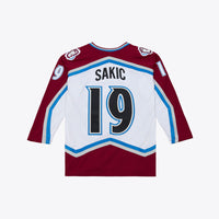 Joe Sakic Colorado Avalanche Hockey Jersey, Sportswear Jersey Shirt, Long Sleeve Hockey Sweater Jersey, Casual Gift for Men, Style 203455846