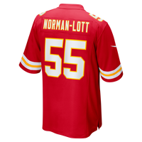 Omarr Norman-Lott Kansas City Chiefs Football Jersey, Red Sportswear Jersey Shirt, Lightweight Breathable Athletic Jersey, Casual Gift for Men