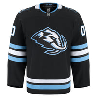 Utah Mammoth Hockey Jersey, Black Authentic Sportswear Jersey Shirt, Long Sleeve Hockey Sweater Jersey, Casual Gift for Men, Style 203134985