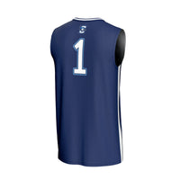 Creighton Bluejays Basketball Jersey, Blue Fashion Lightweight Sportswear Jersey Shirt, Sleeveless Athletic Tank Jersey, Casual Gift for Men