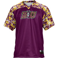 Bloomsburg Huskies Football Jersey, Maroon Sportswear Jersey Shirt, Lightweight Breathable Athletic Jersey, Casual Gift for Men