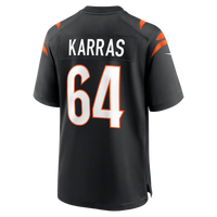 Ted Karras Cincinnati Bengals Football Jersey, Black Game Sportswear Jersey Shirt, Lightweight Breathable Athletic Jersey, Casual Gift for Men