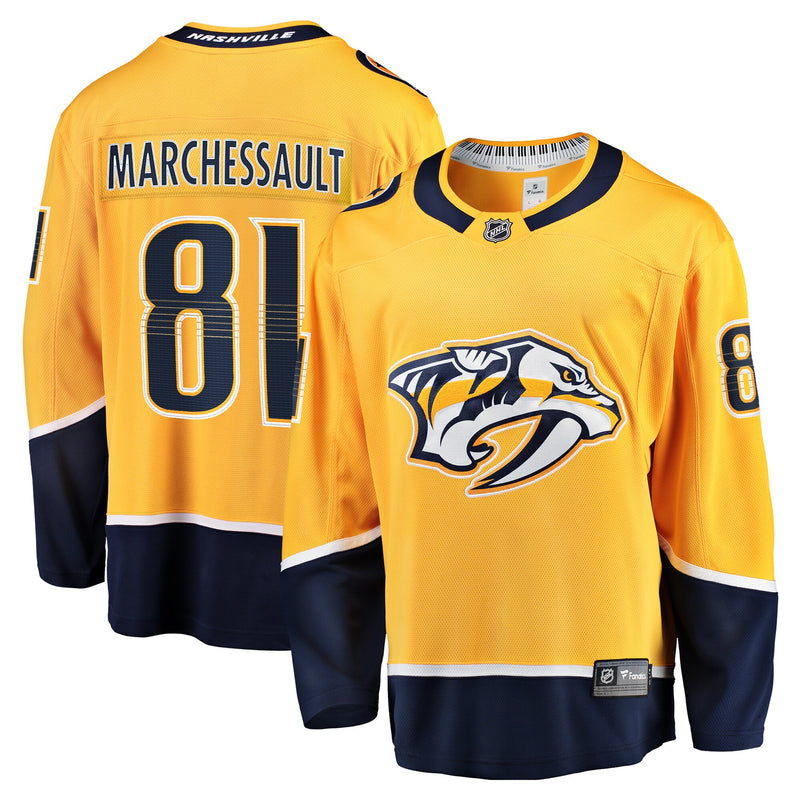 Jonathan Marchessault Nashville Hockey Jersey, Sportswear Jersey Shirt, Long Sleeve Hockey Jersey, Casual Gift for Men, Style 201959779