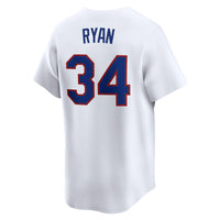 Nolan Ryan Texas Rangers Baseball Jersey, White Limited Sportswear Jersey Shirt, Lightweight Breathable Athletic Jersey, Casual Gift for Men