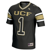 UCF Knights Football Jersey, Black Sportswear Jersey Shirt, Lightweight Breathable Athletic Jersey, Casual Gift for Men, Style 5182317
